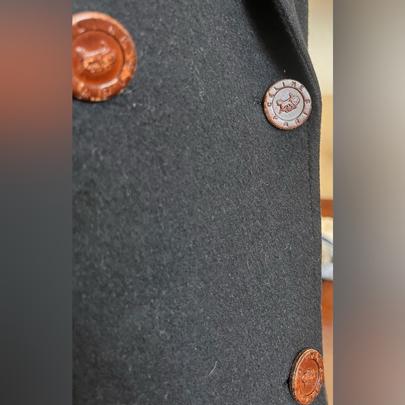 Celine Black Cashmere blazer jacket sz US 8 - Picture 7 of 16